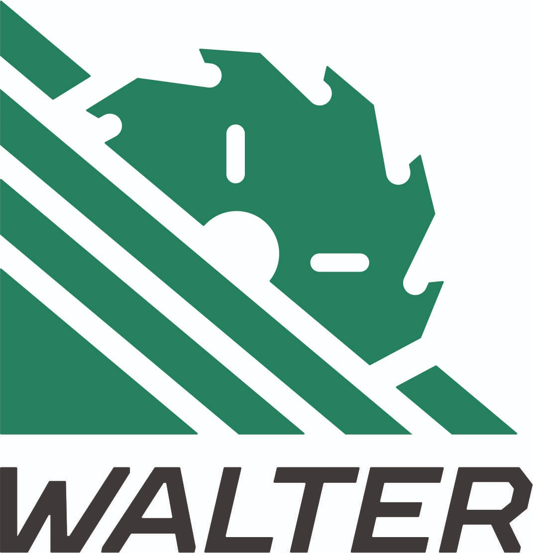 Walter24 žaliai juodas logotipas